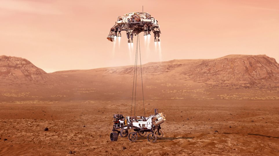 Προσεδαφίστηκε στον Άρη το ρομποτικό διαστημόπλοιο Perseverance - Ξεκινά έρευνες για ύπαρξη ζωής