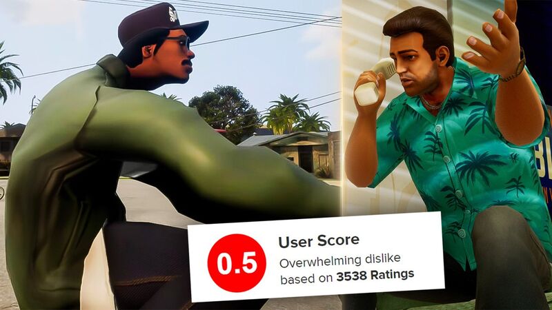 Αρνητικό ρεκόρ όλων των εποχών για τα GTA Remasters – Η χειρότερη Metacritic βαθμολογία